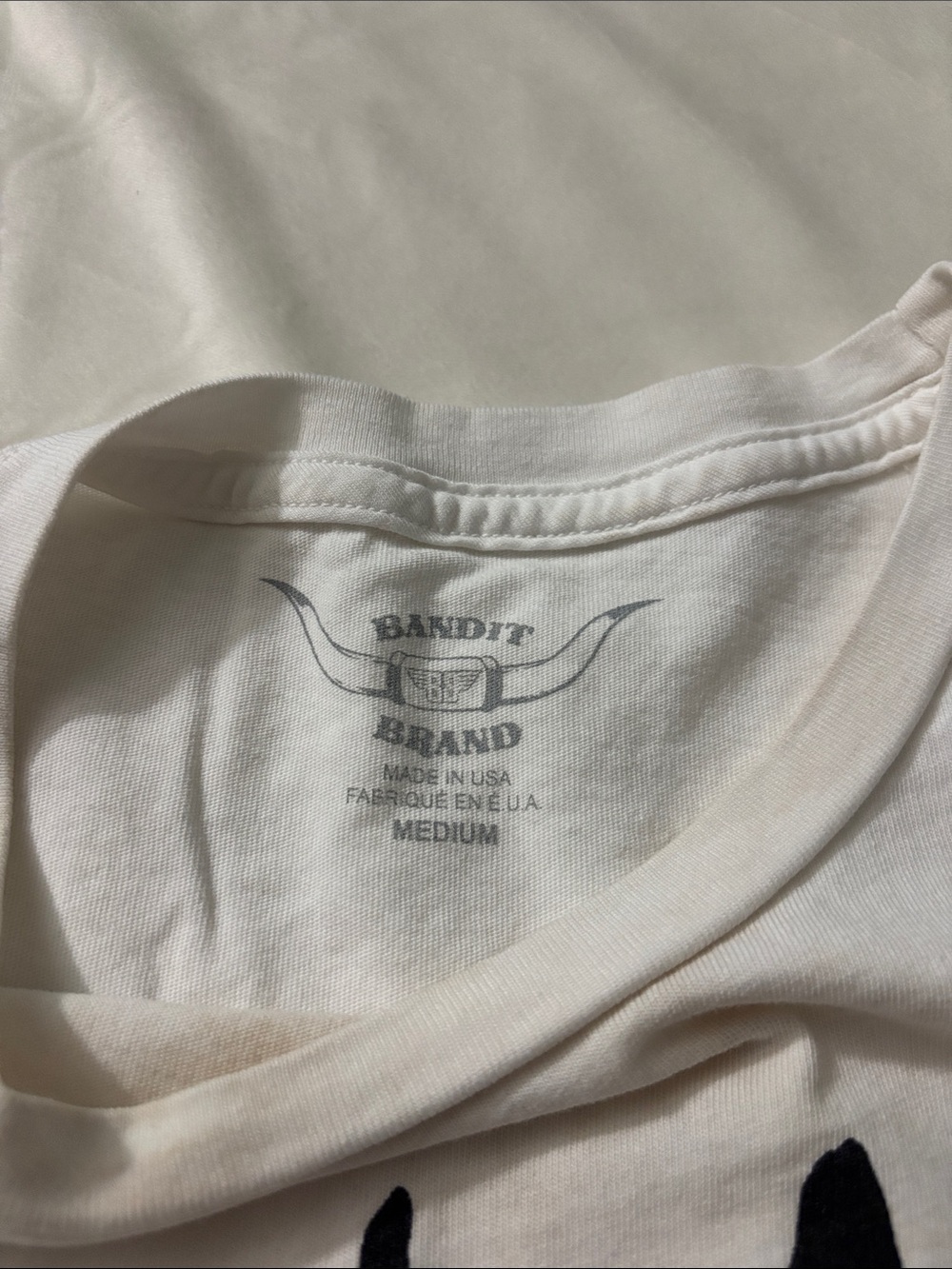 The Western Club Horse Graphic Tee - White & Black - Picture 2 of 2